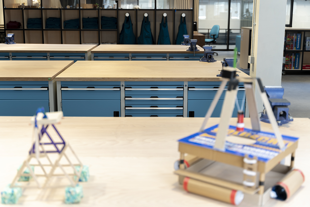 bott storage benches in university