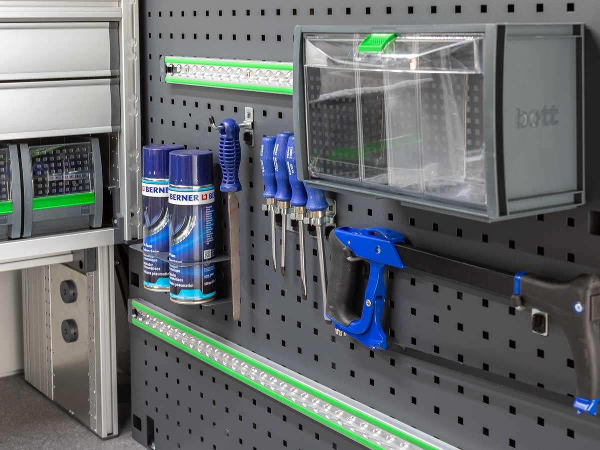 Perfo van racking systems