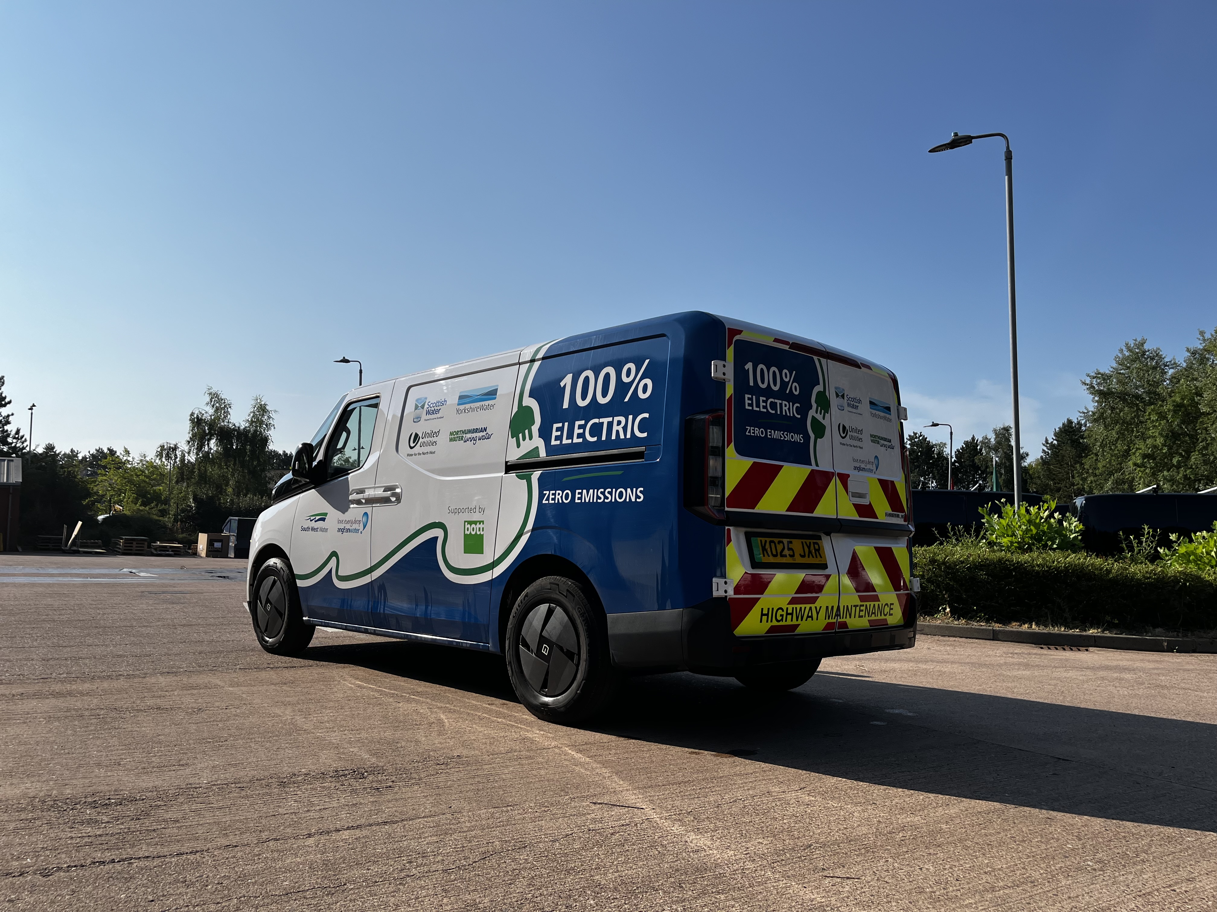Farizon electric van, converted by bott