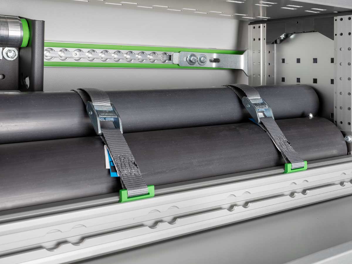 Load securing: bott van racking