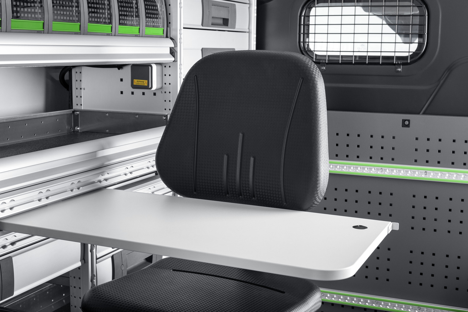 bott vario3 mobile office in Ford Transit