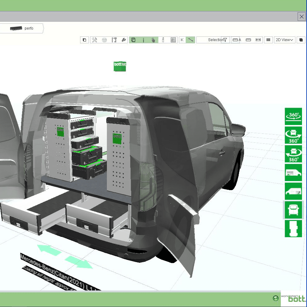 botts new PX5 Configurator for vehicle conversion