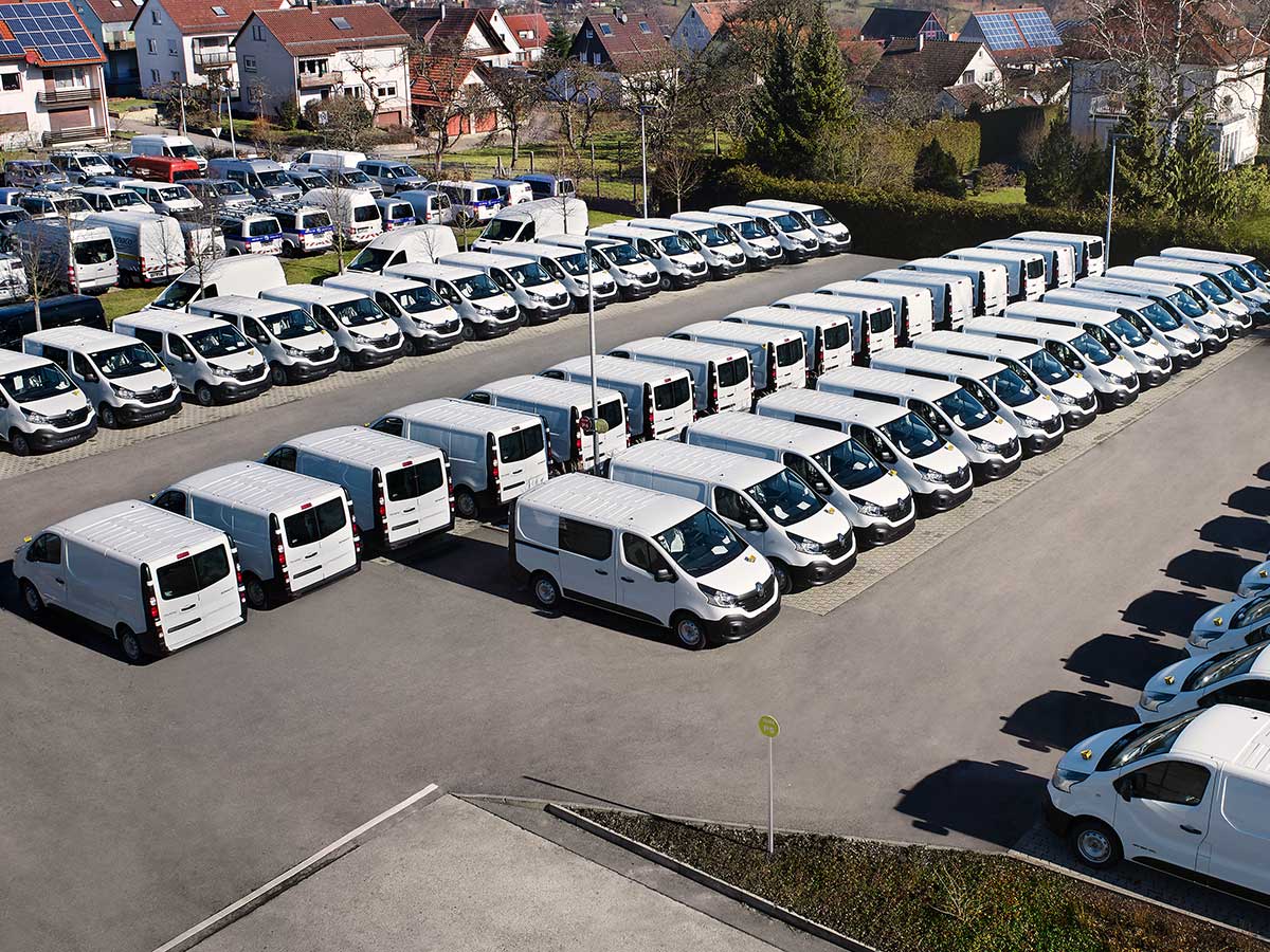 bott Van racking for fleets