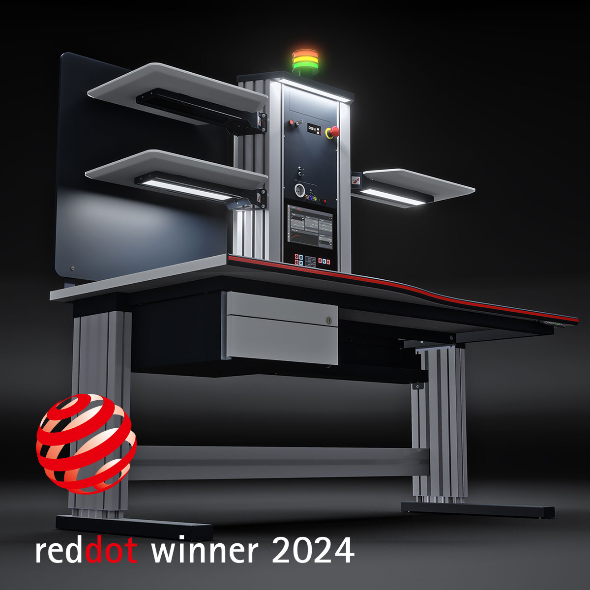 The primus two workstation from ELABO has won the Red Dot Award